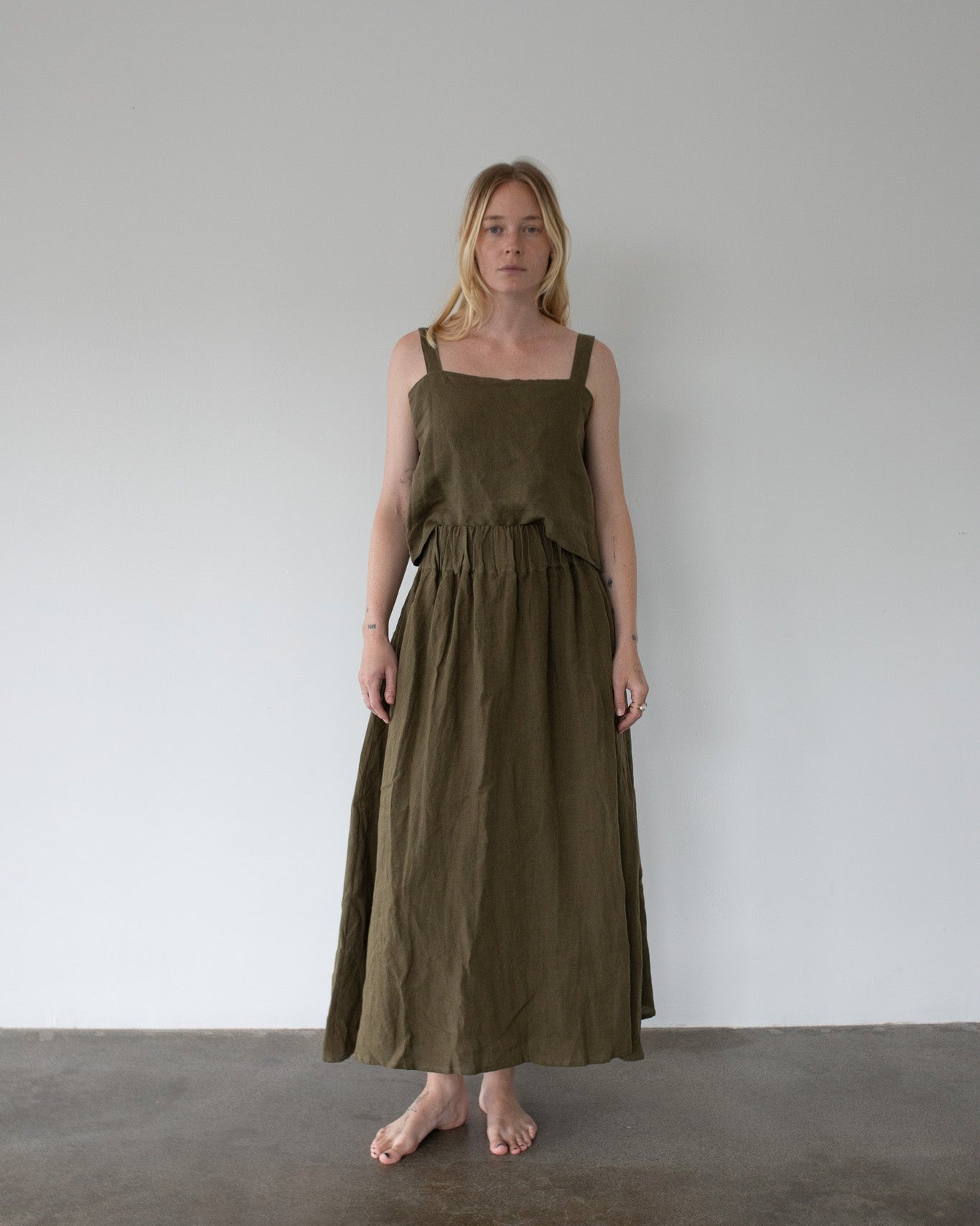 Solana Linen Skirt