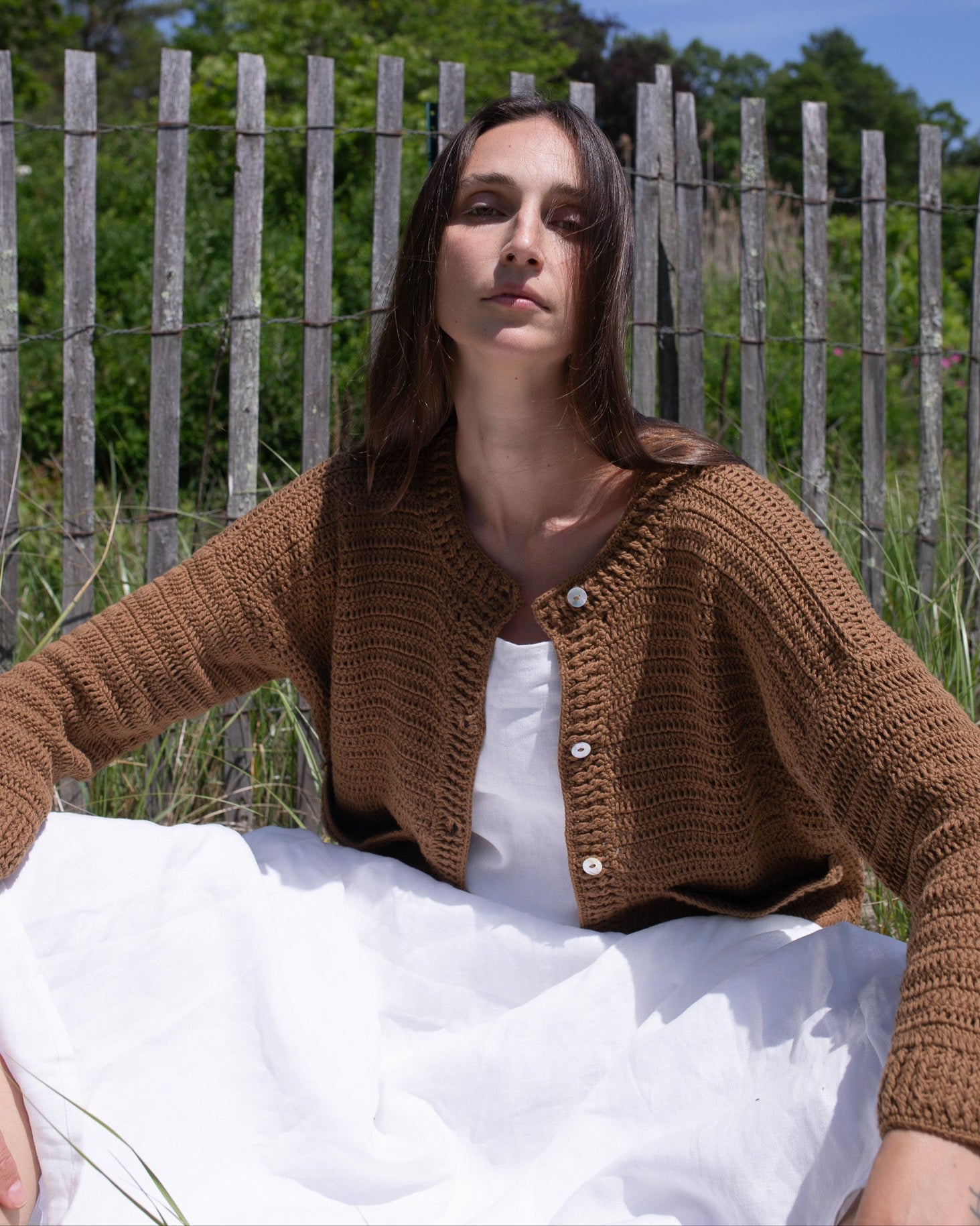 Manuela Crochet Cardigan