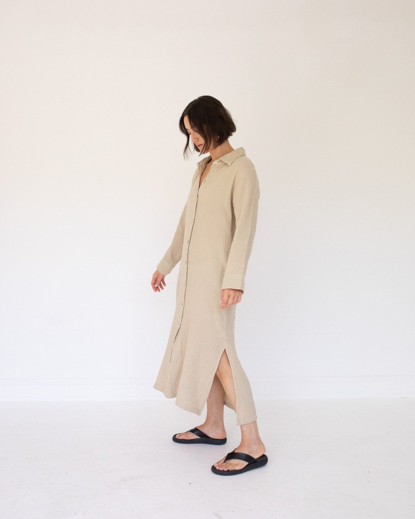 Shell Shirt Dress