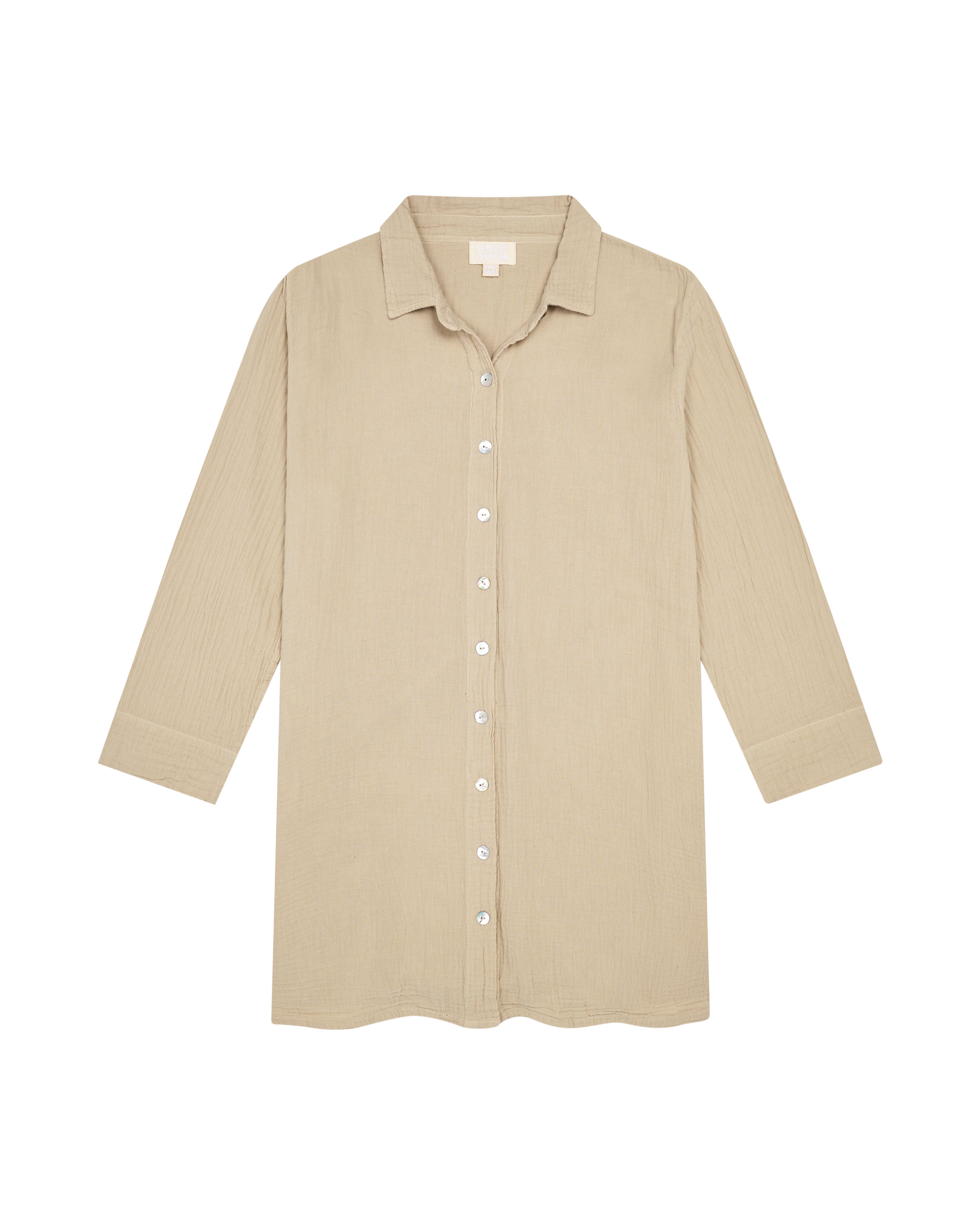Short Shell Shirt Dress