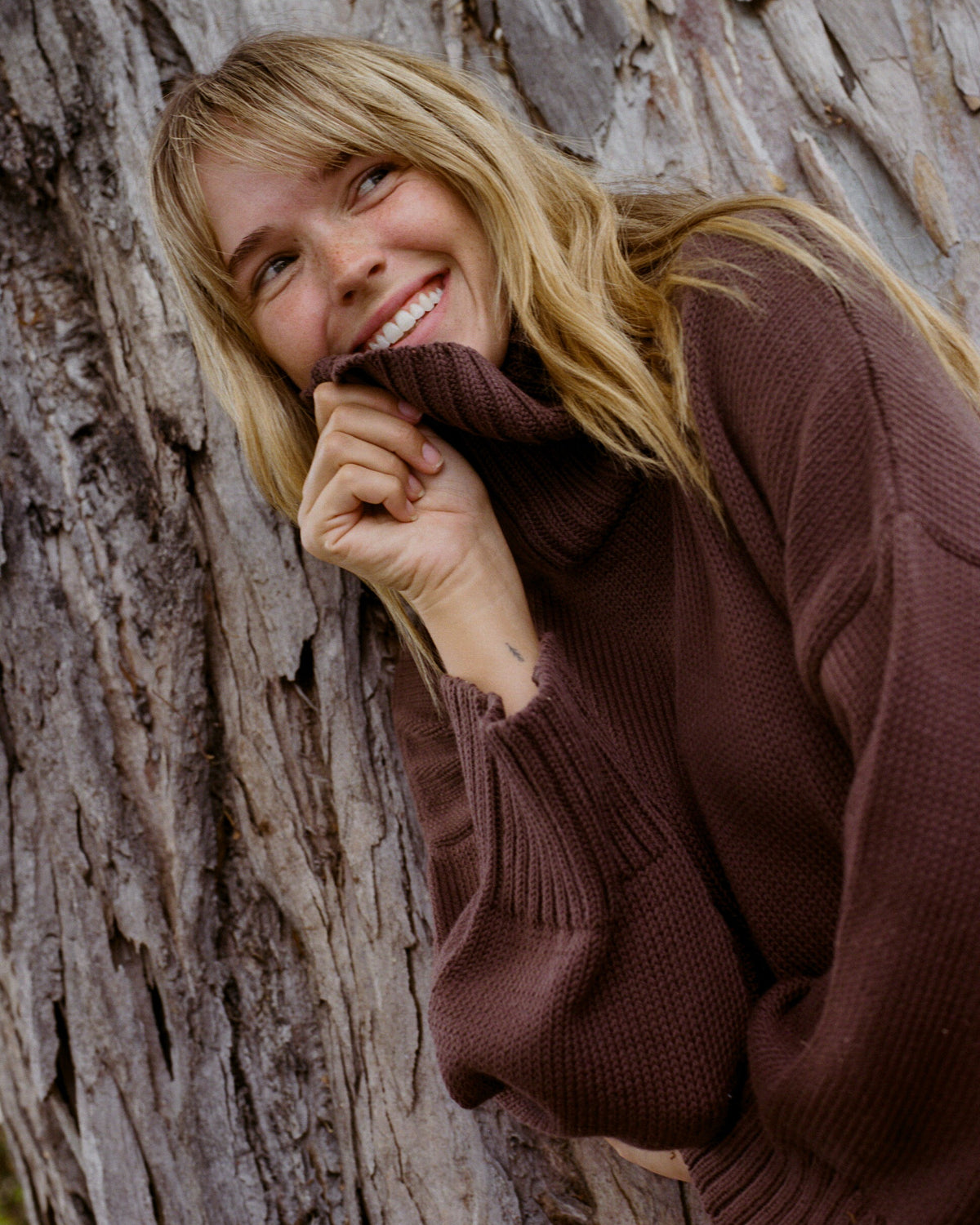 Lennon Turtleneck, Chocolate