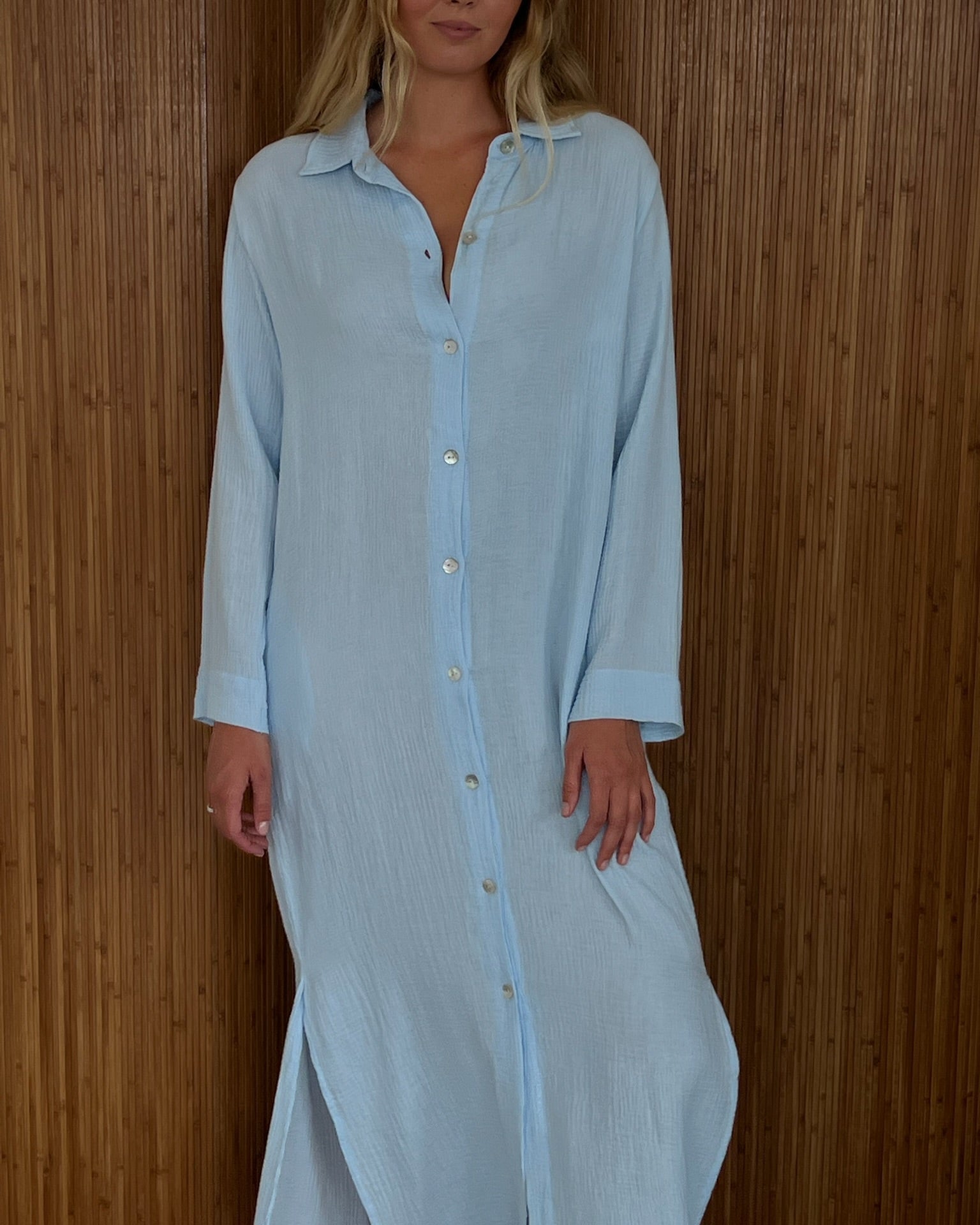 Shell Shirt Dress