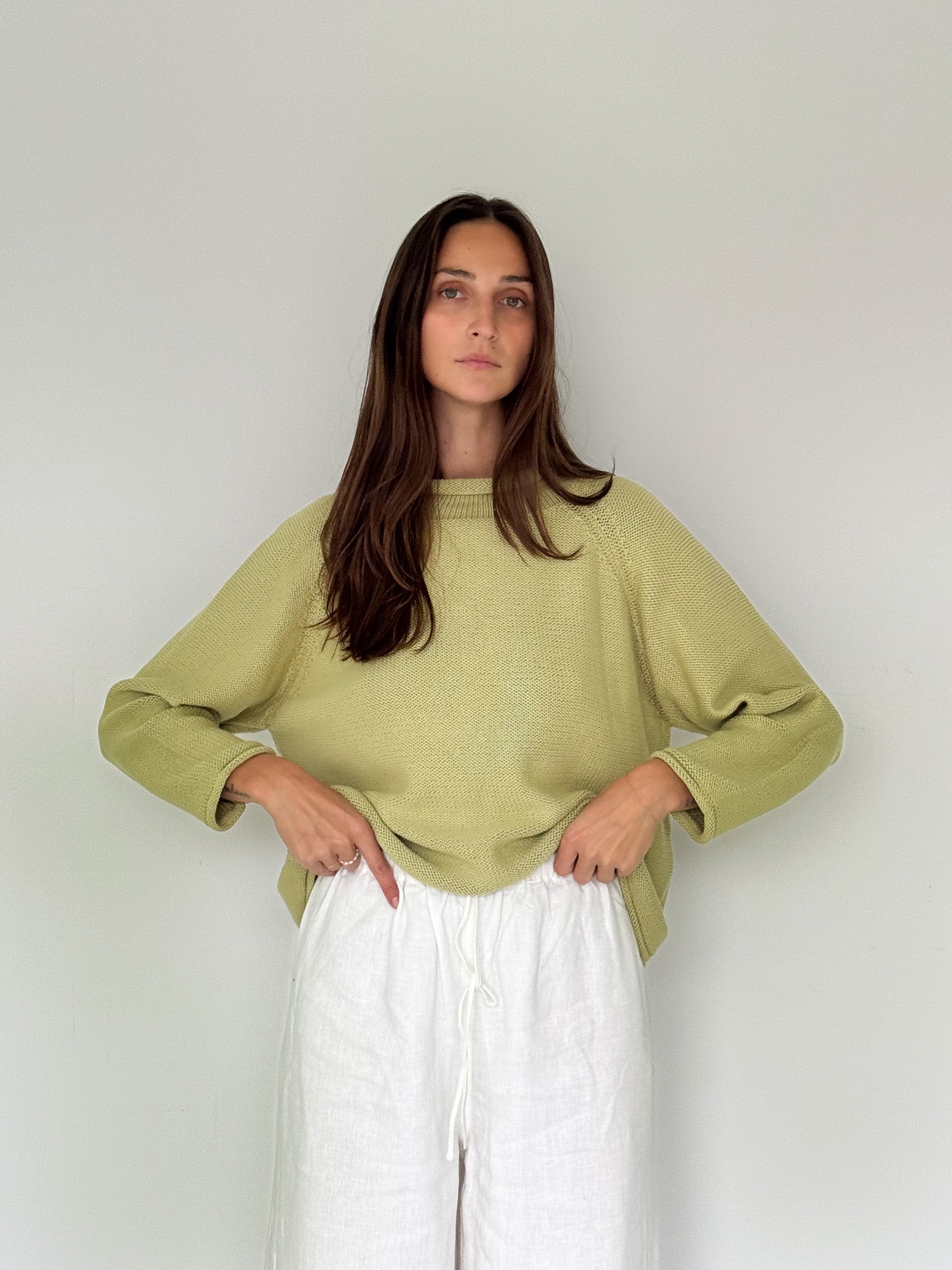 San Francisco Sweater - Handmade 100% Cotton Rollneck