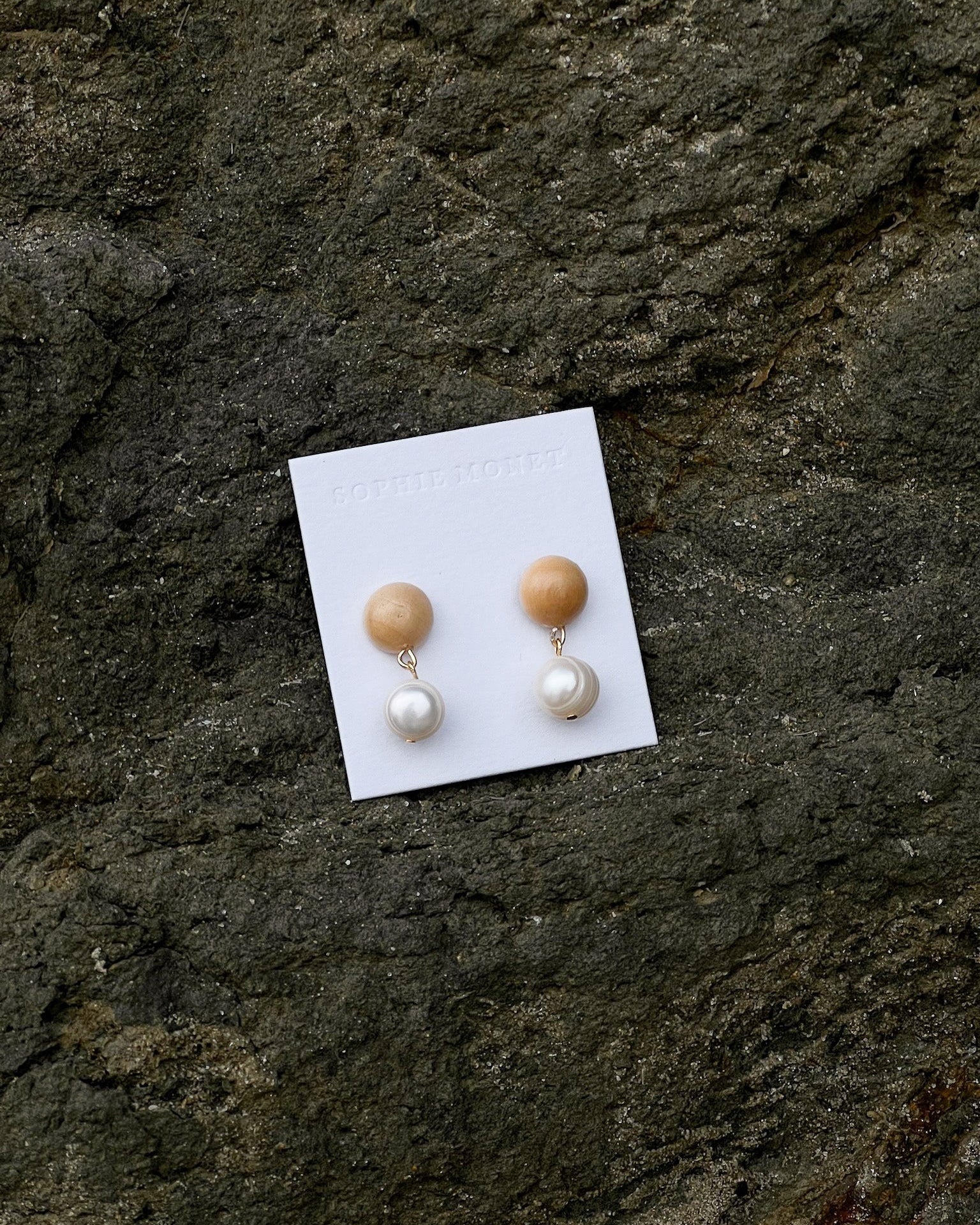 Mini Cloud Drop Earrings