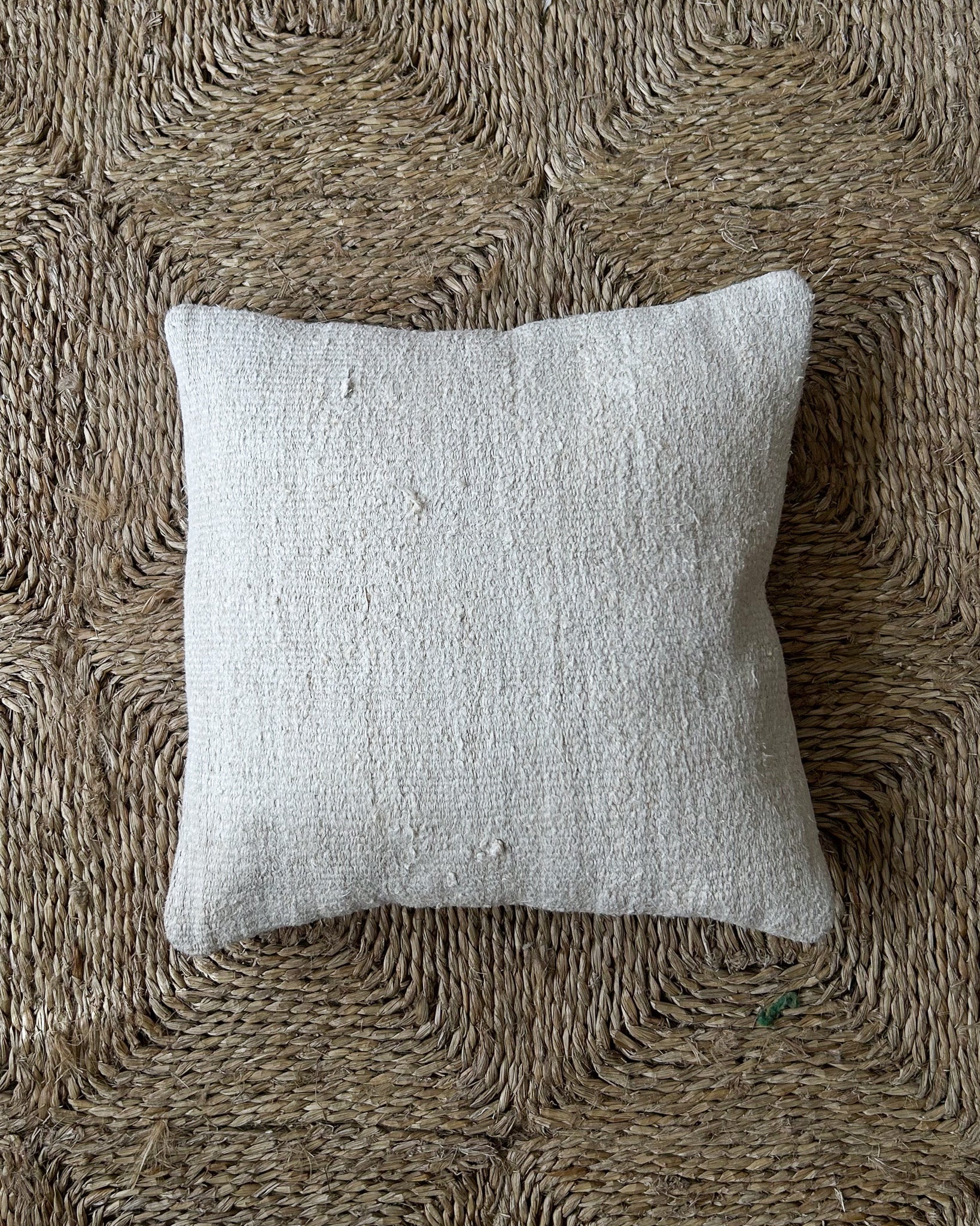 Small Square Hemp Pillow