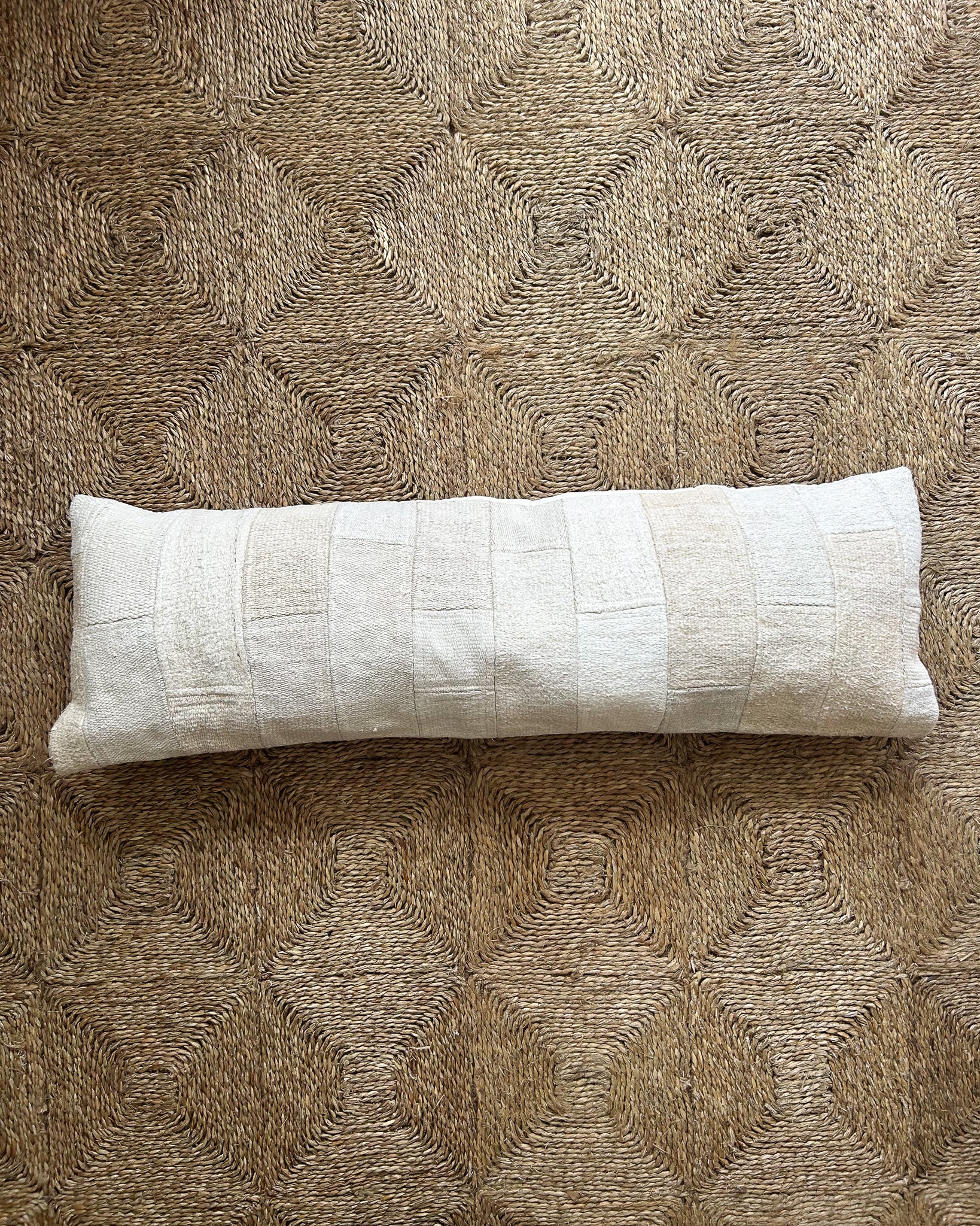 Hemp Lumbar Pillow Cover No. 2