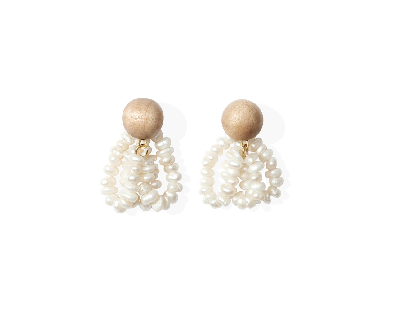 Pearl Cluster Earring