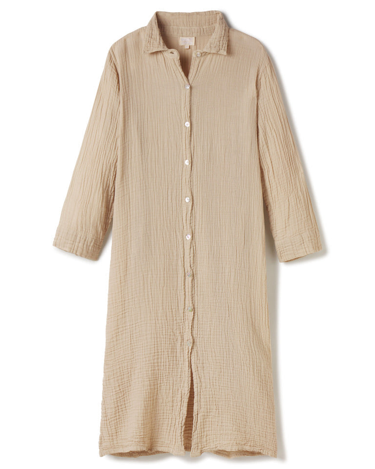 Shell Shirt Dress