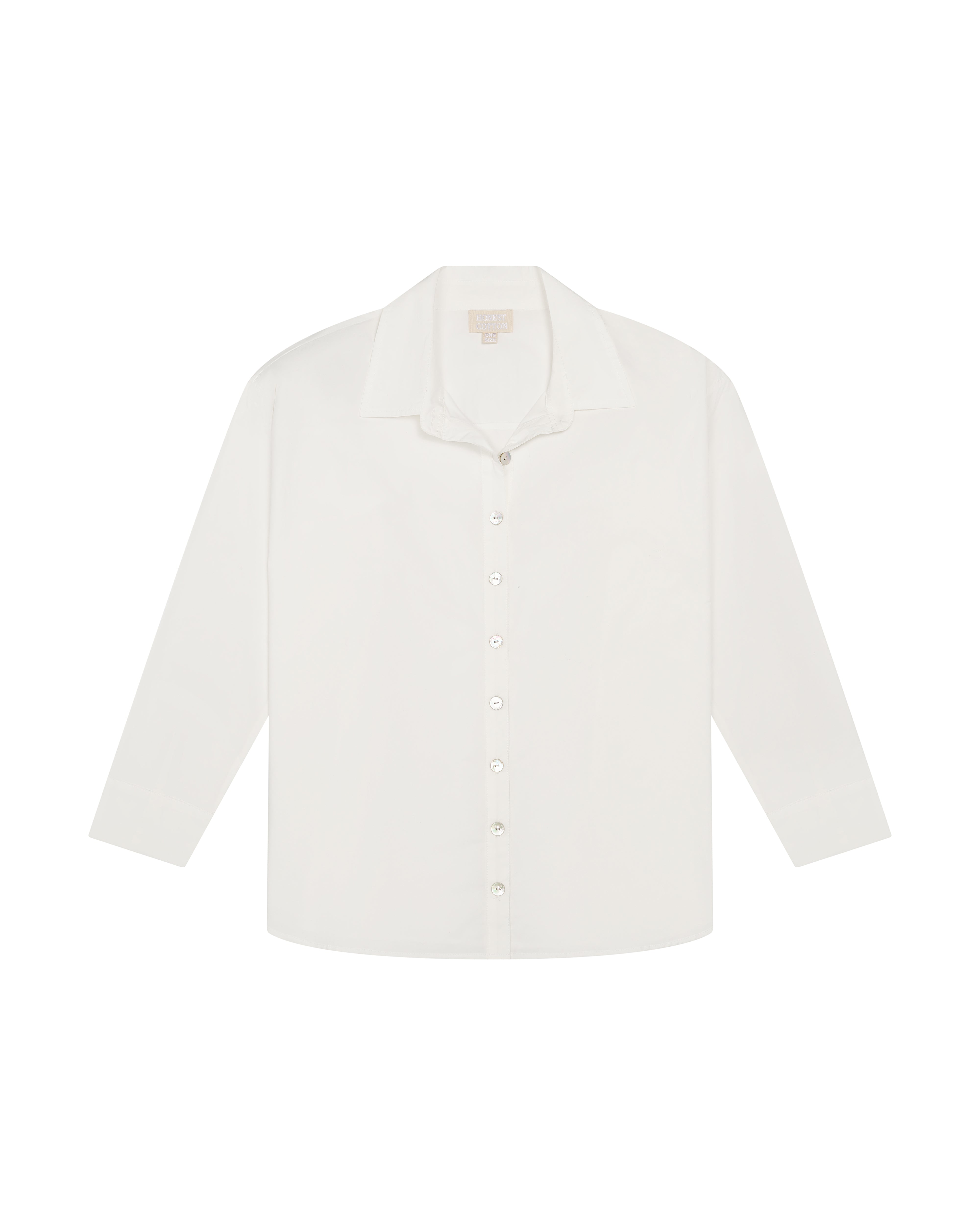 Wren Button Down, White