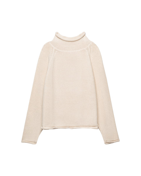 San Francisco Sweater - Handmade 100% Cotton Rollneck