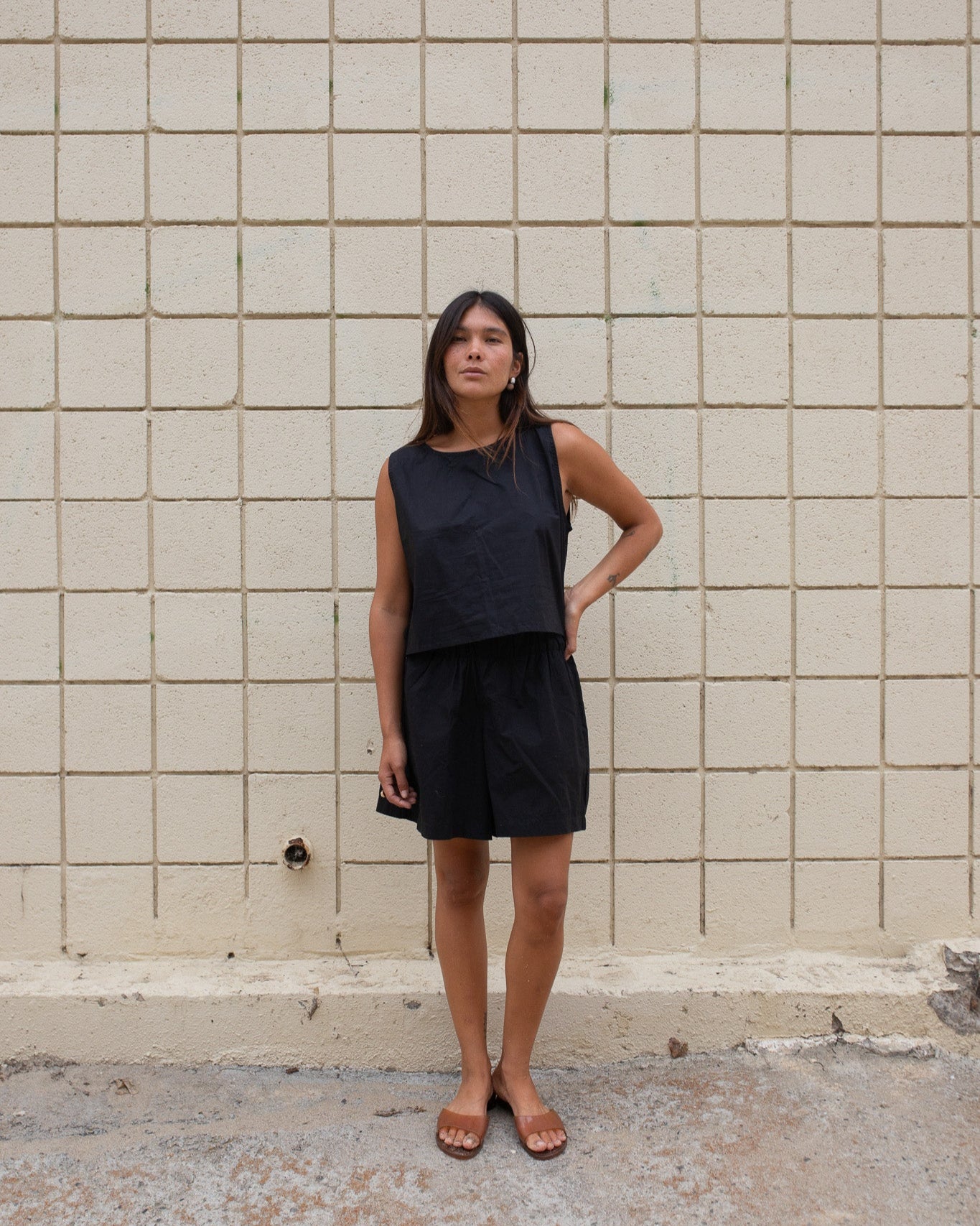 Poplin Short