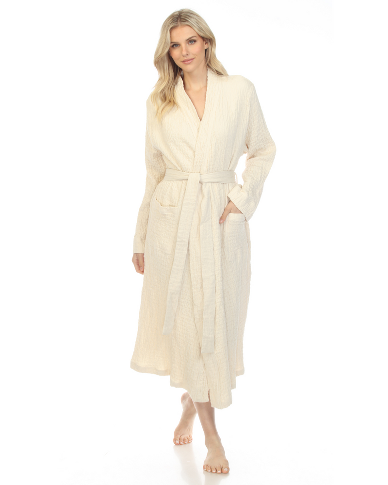 Fall Cotton Robe