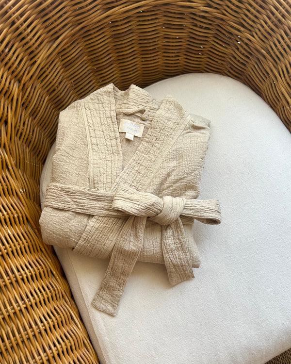 Stack Fall Robe Fall Cotton Robe - 100% Cotton Robe