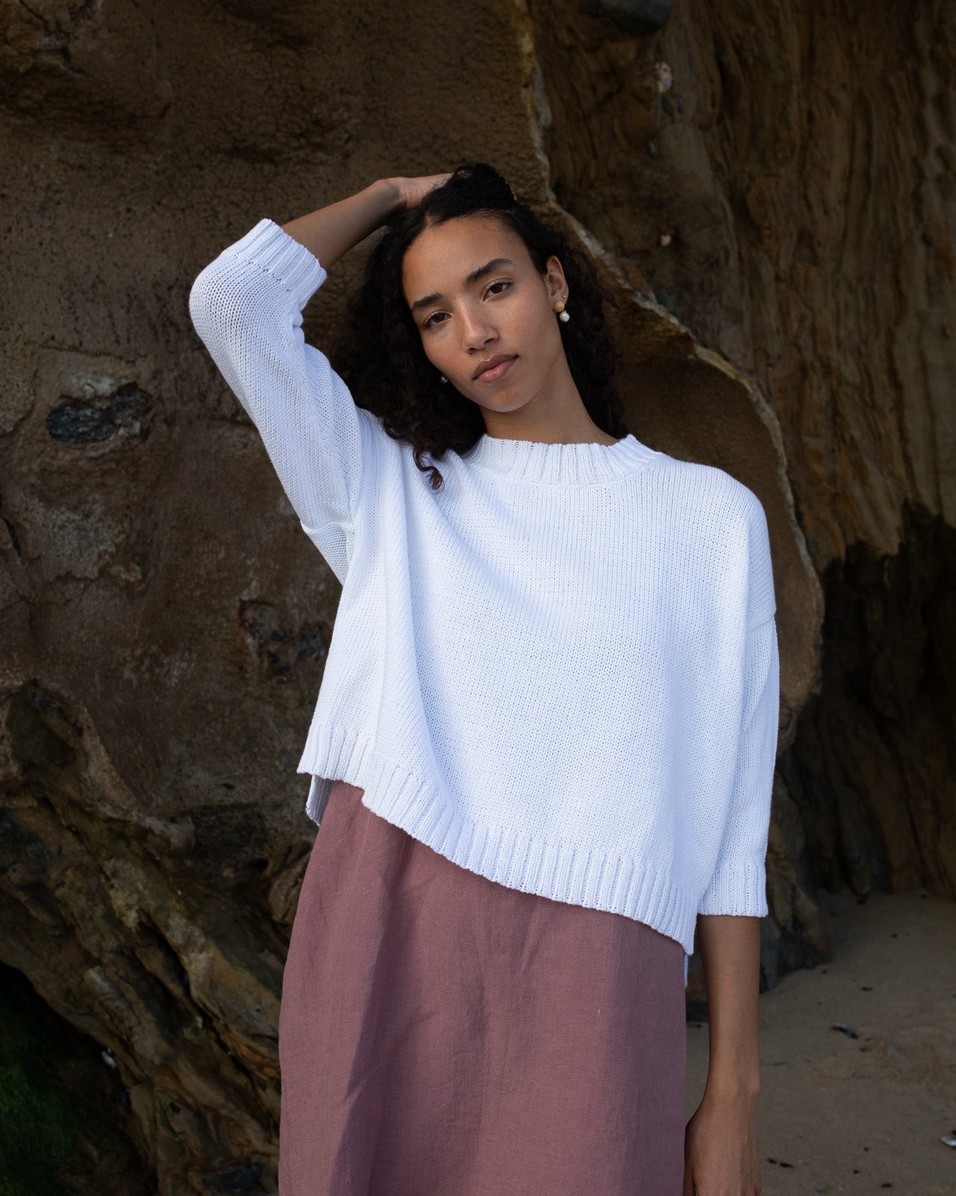 ニット/セーター Cut-Out Summer Knit Top 楽天市場】bustier style summer knit top / ビスチェ風サマーニット