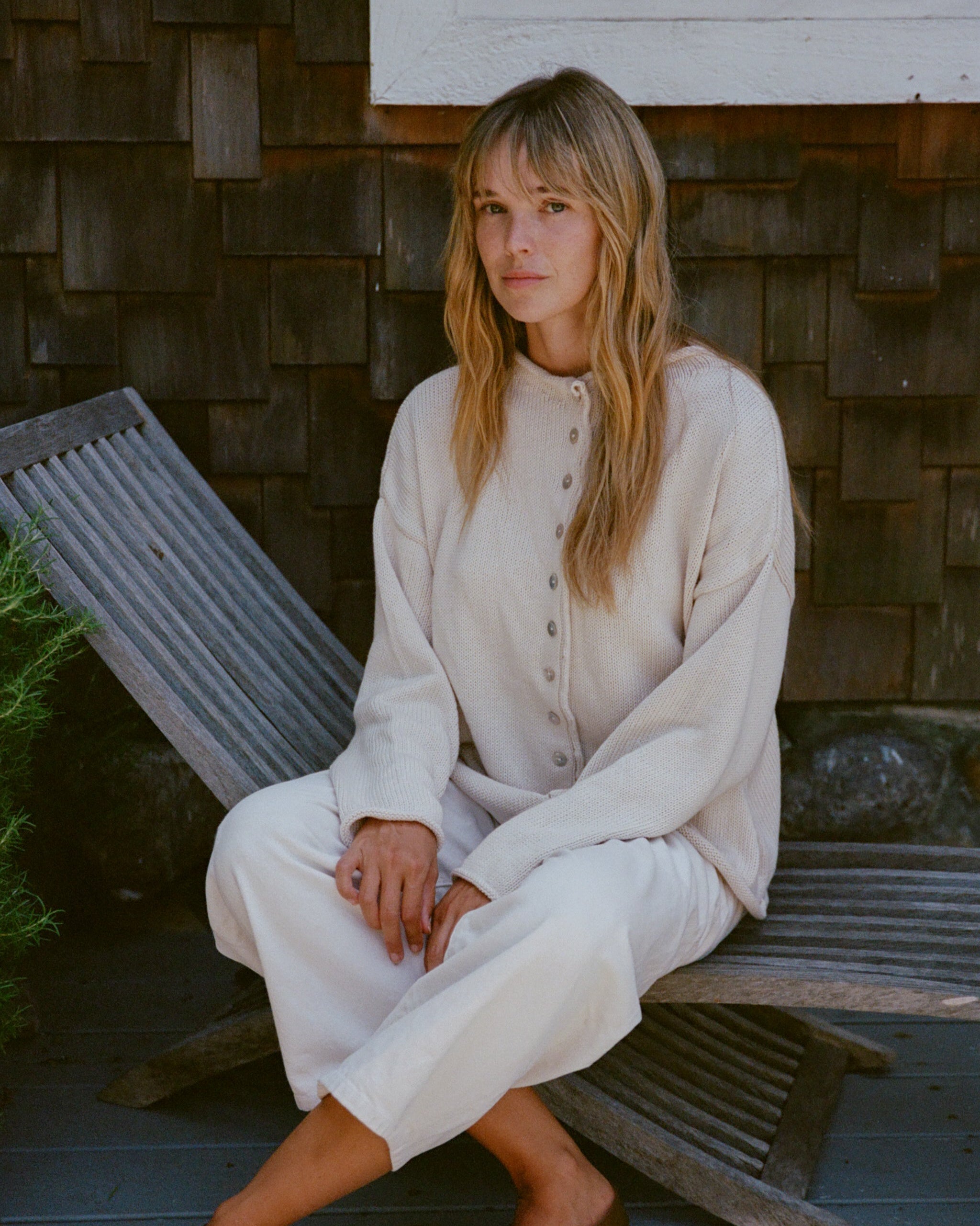 Gemma Cardigan, Cream