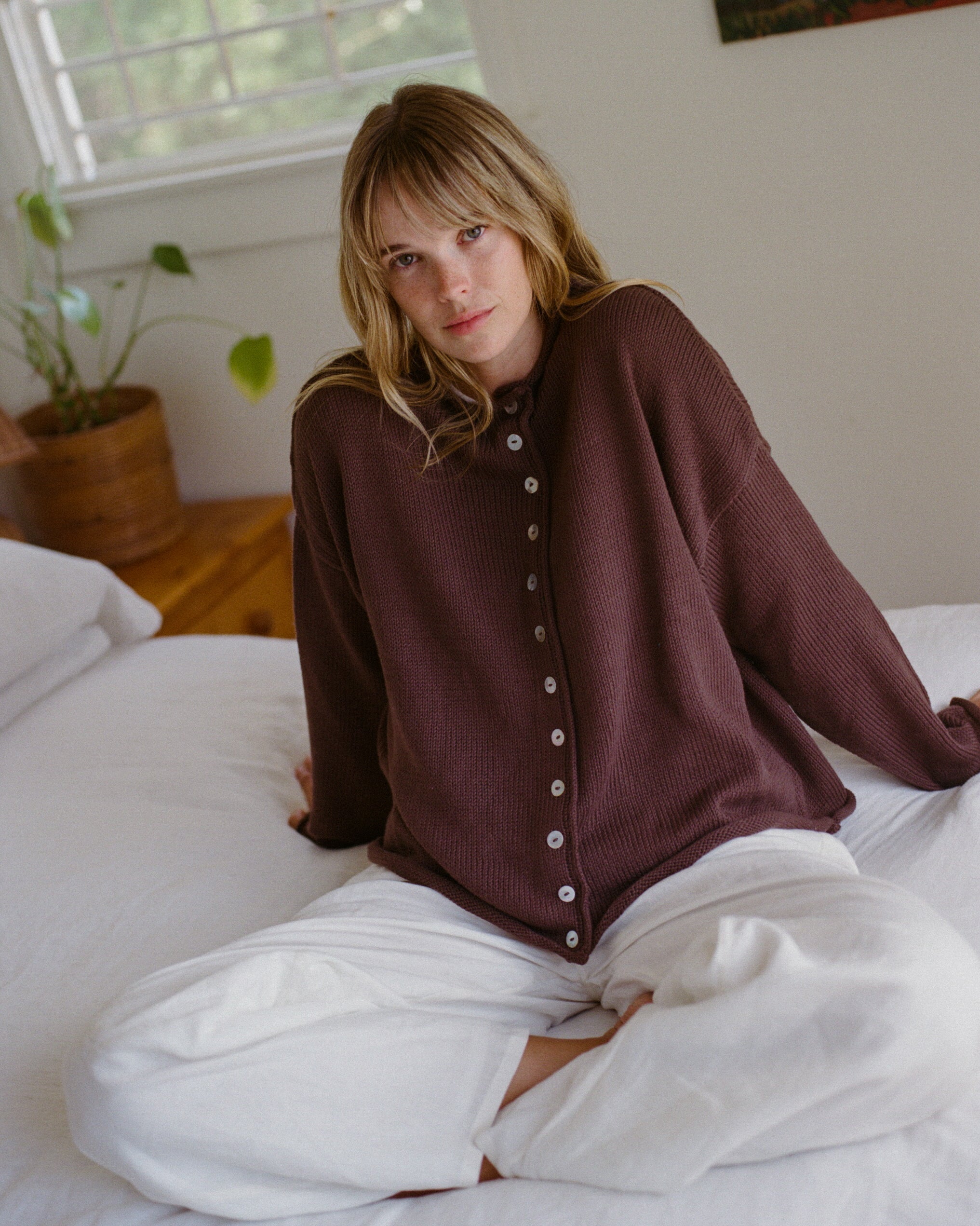 Gemma Cardigan, Chocolate