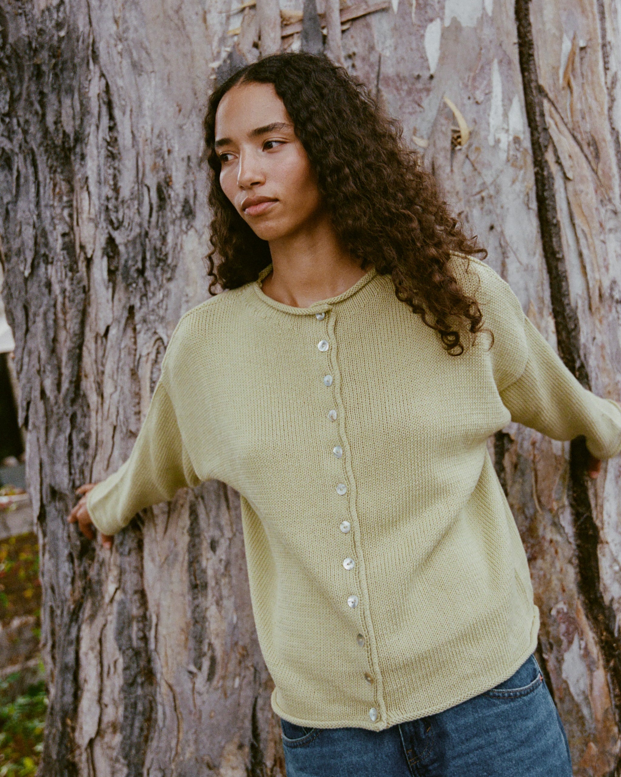 Gemma Cardigan, Fennel
