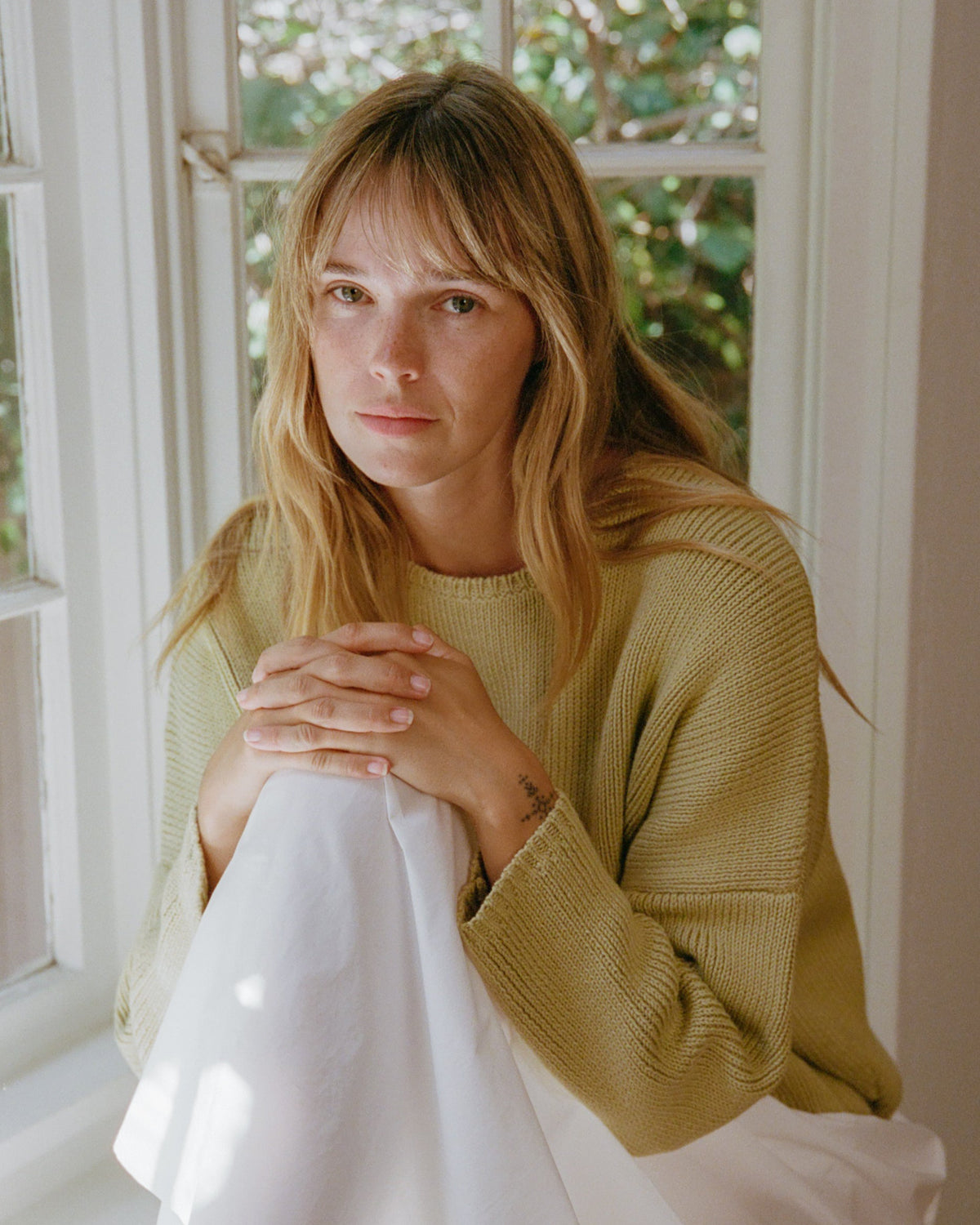 Travel Sweater, Fennel