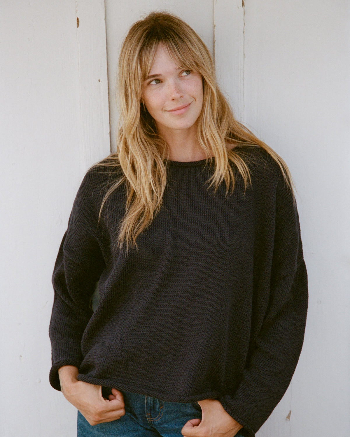 Juni Crewneck, Navy