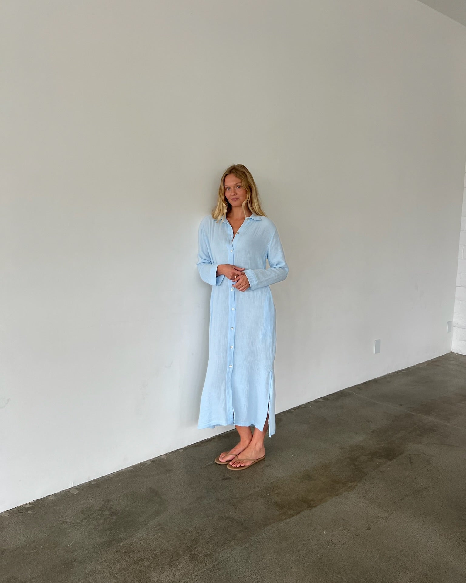 Shell Shirt Dress