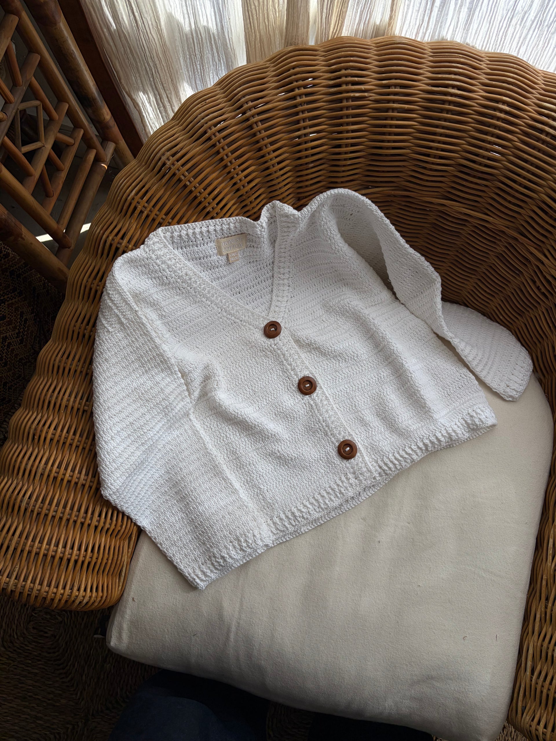 Nora Crochet Cardigan