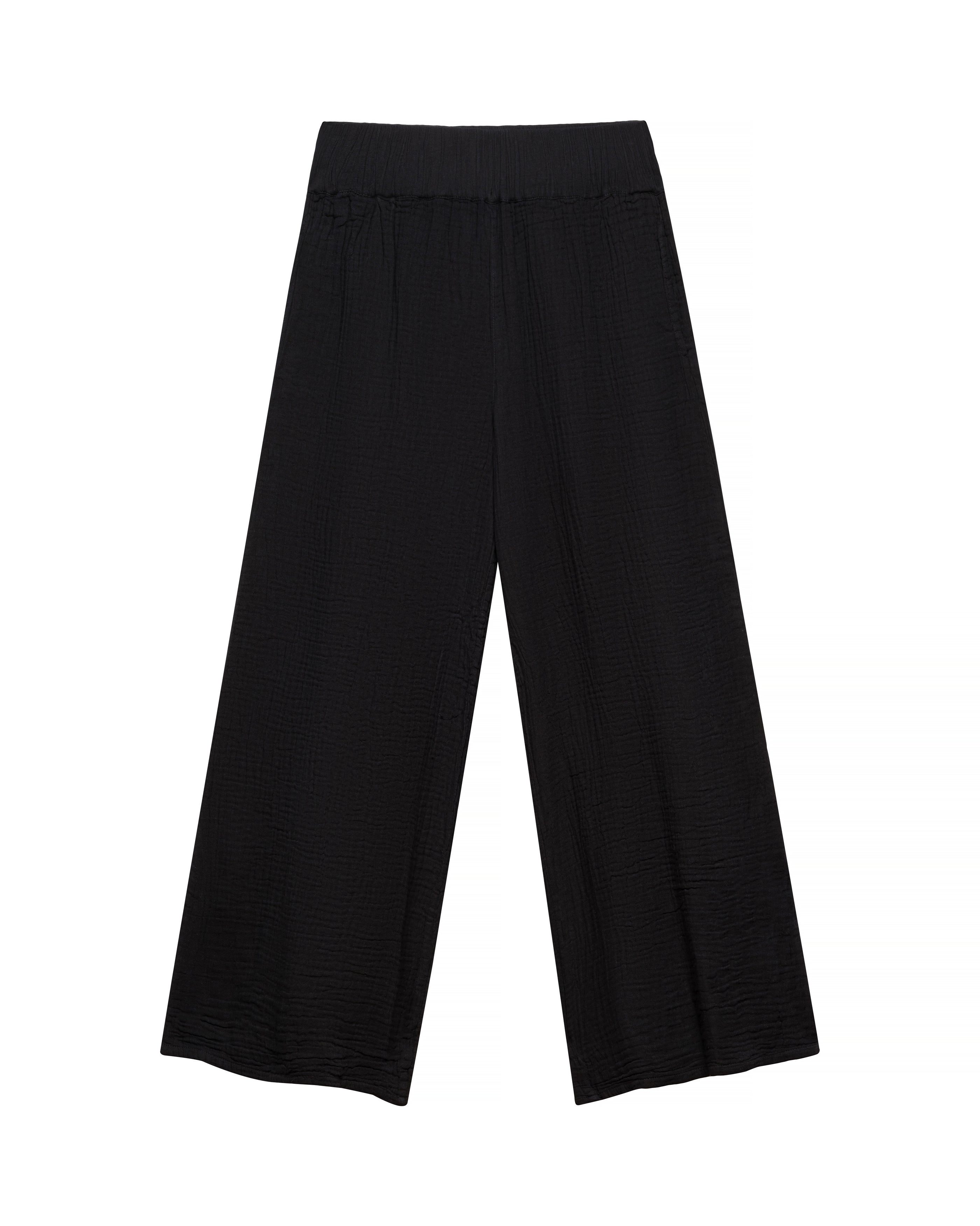 Plain Crinkle Pants