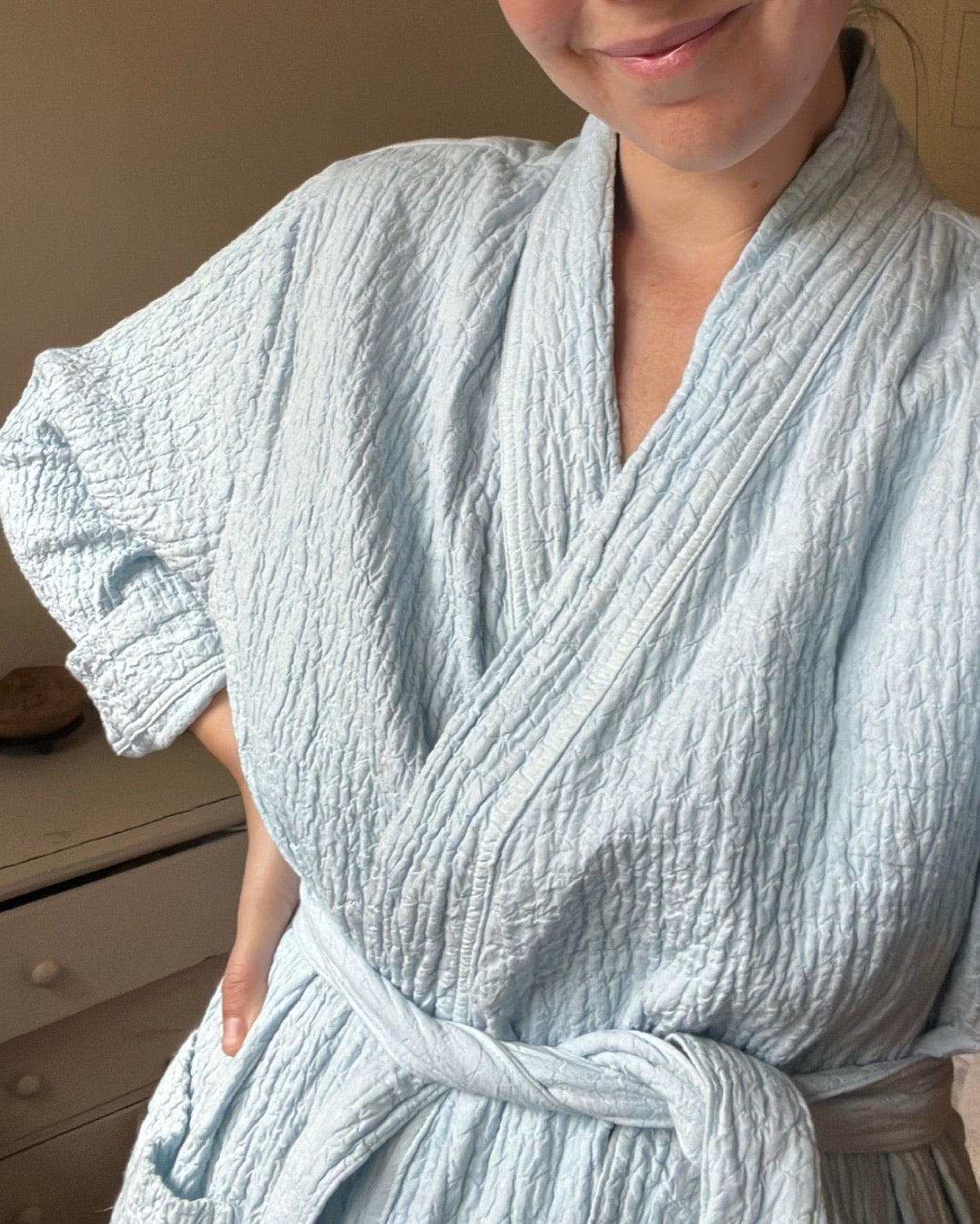 Fall Cotton Robe