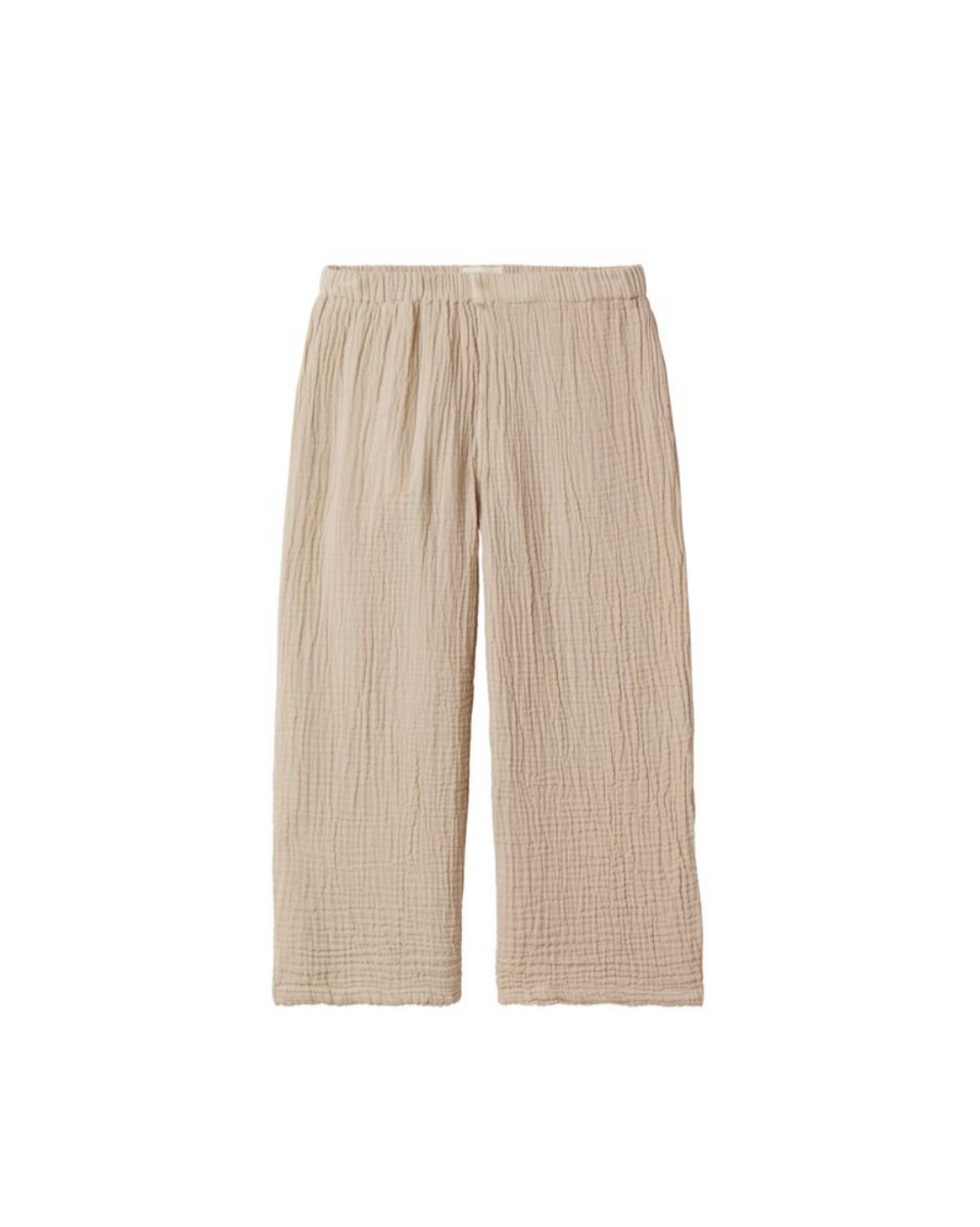 【BAON】Ontoto cut cotton wide pants Bill Cotton Wide Leg Pants | Dark Olive | TOAST