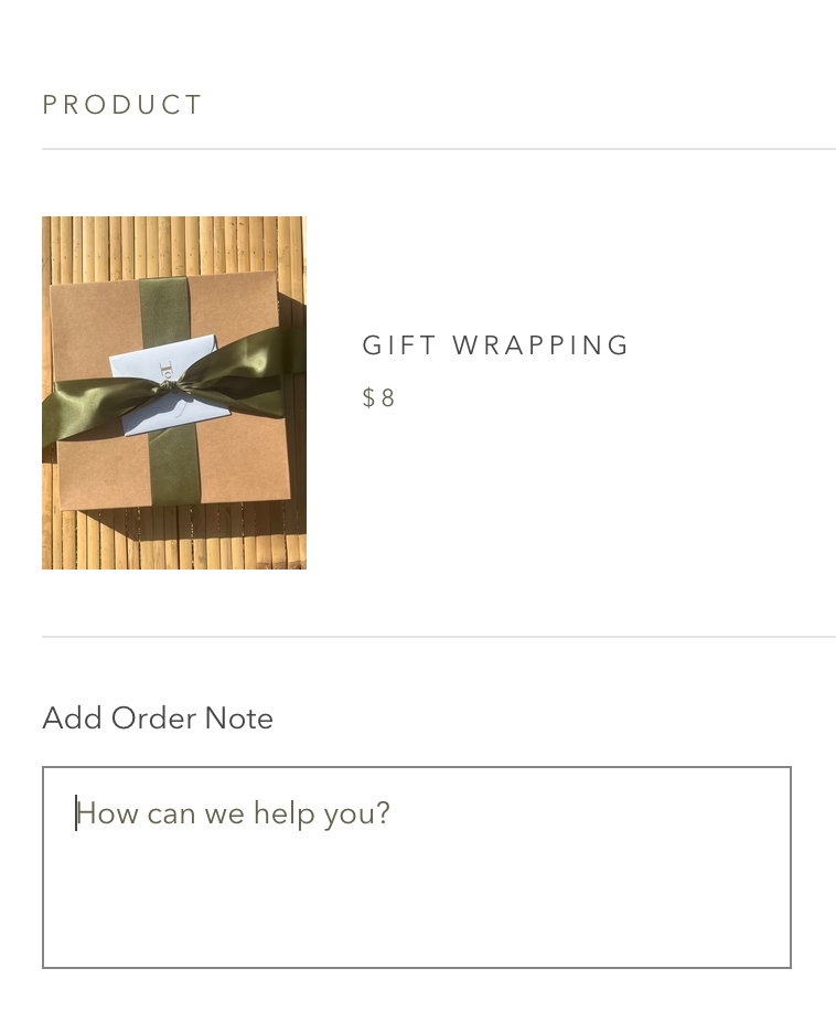 Customized Gift Wrapping